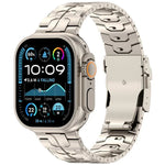 Pulseira de Relógio com Fecho de Segurança Destacável em Liga de Titânio, Para Apple Watch 46mm / 49mm / 45mm / 44mm, Para Apple Watch 42mm / 41mm / 40mm / 38mm