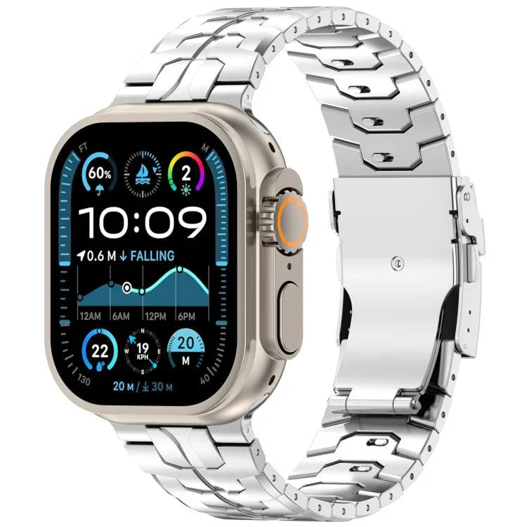 Pulseira de Relógio com Fecho de Segurança Destacável em Liga de Titânio, Para Apple Watch 46mm / 49mm / 45mm / 44mm, Para Apple Watch 42mm / 41mm / 40mm / 38mm