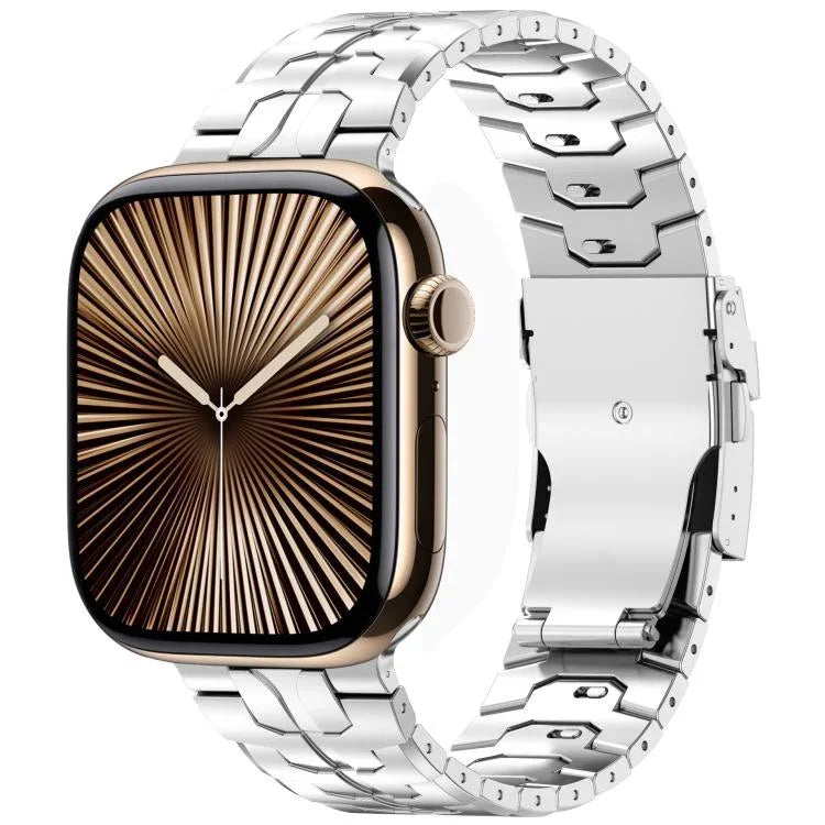 Pulseira de Relógio com Fecho de Segurança Destacável em Liga de Titânio, Para Apple Watch 46mm / 49mm / 45mm / 44mm, Para Apple Watch 42mm / 41mm / 40mm / 38mm