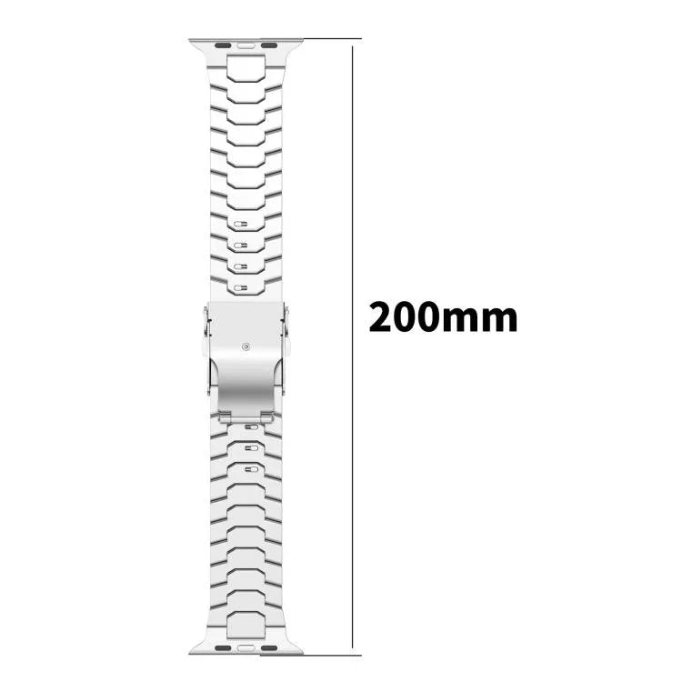Pulseira de Relógio com Fecho de Segurança Destacável em Liga de Titânio, Para Apple Watch 46mm / 49mm / 45mm / 44mm, Para Apple Watch 42mm / 41mm / 40mm / 38mm