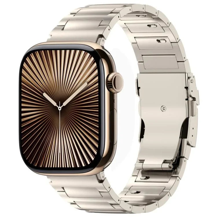 Pulseira de Relógio com Fecho de Segurança de Libertação Rápida em Forma de I em Liga de Titânio, Para Apple Watch 46mm / 49mm / 45mm / 44mm, Para Apple Watch 42mm / 41mm / 40mm / 38mm