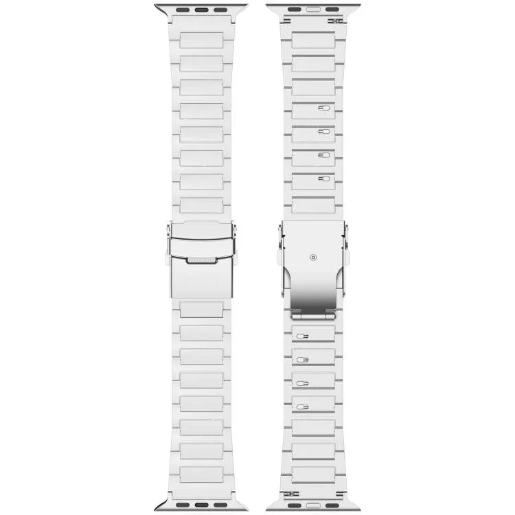 Pulseira de Relógio com Fecho de Segurança de Libertação Rápida em Forma de I em Liga de Titânio, Para Apple Watch 46mm / 49mm / 45mm / 44mm, Para Apple Watch 42mm / 41mm / 40mm / 38mm