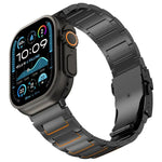 Pulseira de Relógio com Fecho de Segurança em Forma de I em Liga de Titânio, Para Apple Watch 46mm / 49mm / 45mm / 44mm, Para Apple Watch 42mm / 41mm / 40mm / 38mm