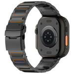 Pulseira de Relógio com Fecho de Segurança em Forma de I em Liga de Titânio, Para Apple Watch 46mm / 49mm / 45mm / 44mm, Para Apple Watch 42mm / 41mm / 40mm / 38mm