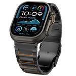 Pulseira de Relógio com Fecho de Segurança em Forma de I em Liga de Titânio, Para Apple Watch 46mm / 49mm / 45mm / 44mm, Para Apple Watch 42mm / 41mm / 40mm / 38mm