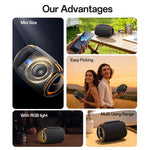 Altifalante Bluetooth Portátil Outdoor 20W Yesido YSW39, YSW39