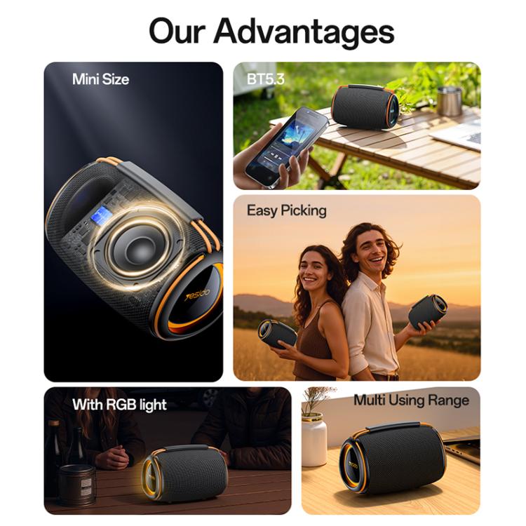 Altifalante Bluetooth Portátil Outdoor 20W Yesido YSW39, YSW39