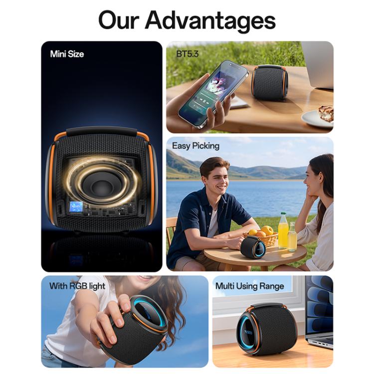 Altifalante Bluetooth Mini Portátil 8W Yesido YSW40, YSW40