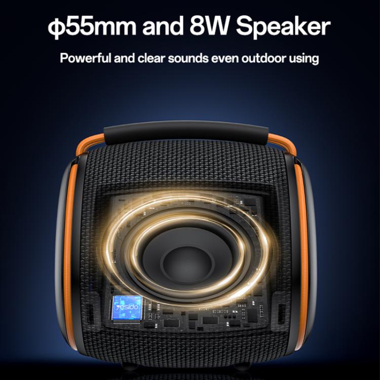 Altifalante Bluetooth Mini Portátil 8W Yesido YSW40, YSW40