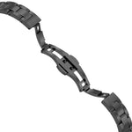 Pulseira de Relógio com Fivela Borboleta de Três Contas e Cintura Fina em Liga de Titânio, Para Apple Watch 46mm / 49mm / 45mm / 44mm, Para Apple Watch 42mm / 41mm / 40mm / 38mm