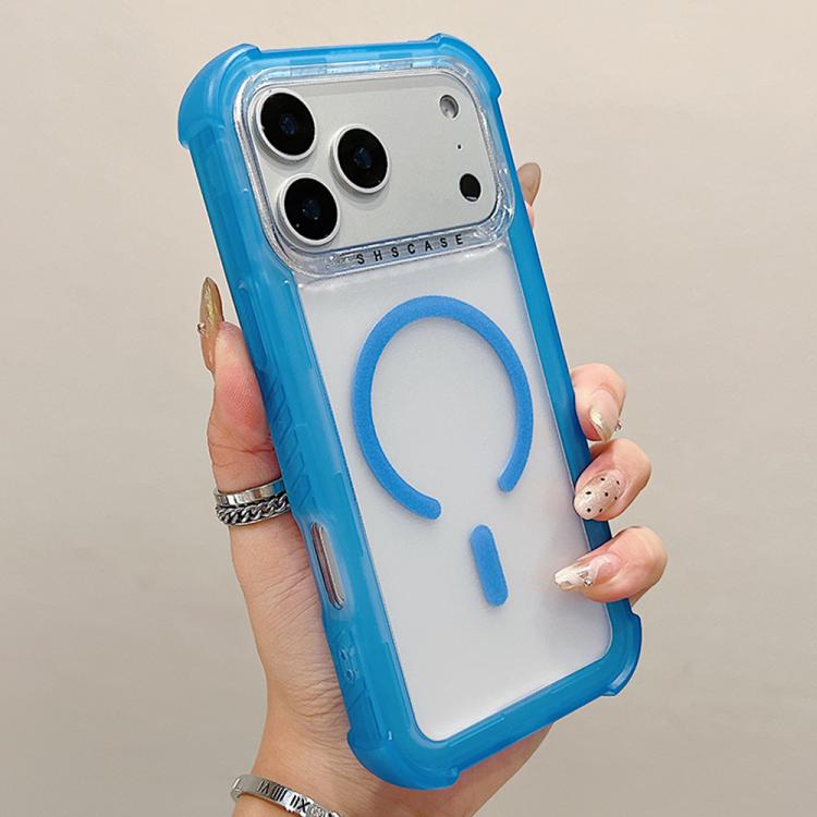 Capa de telemóvel híbrida em TPU mate transparente e PC 3 em 1 com MagSafe, para iPhone 17 Pro Max, para iPhone 17 Pro, para iPhone 17, para iPhone Air, para iPhone 16 Pro Max, para iPhone 16 Pro, para iPhone 16 Plus, para iPhone 16