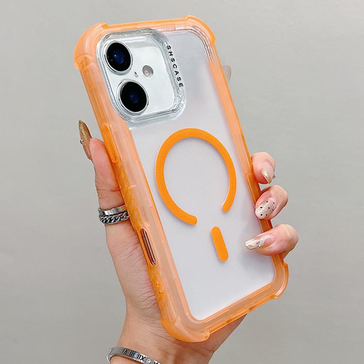 Capa de telemóvel híbrida em TPU mate transparente e PC 3 em 1 com MagSafe, para iPhone 17 Pro Max, para iPhone 17 Pro, para iPhone 17, para iPhone Air, para iPhone 16 Pro Max, para iPhone 16 Pro, para iPhone 16 Plus, para iPhone 16