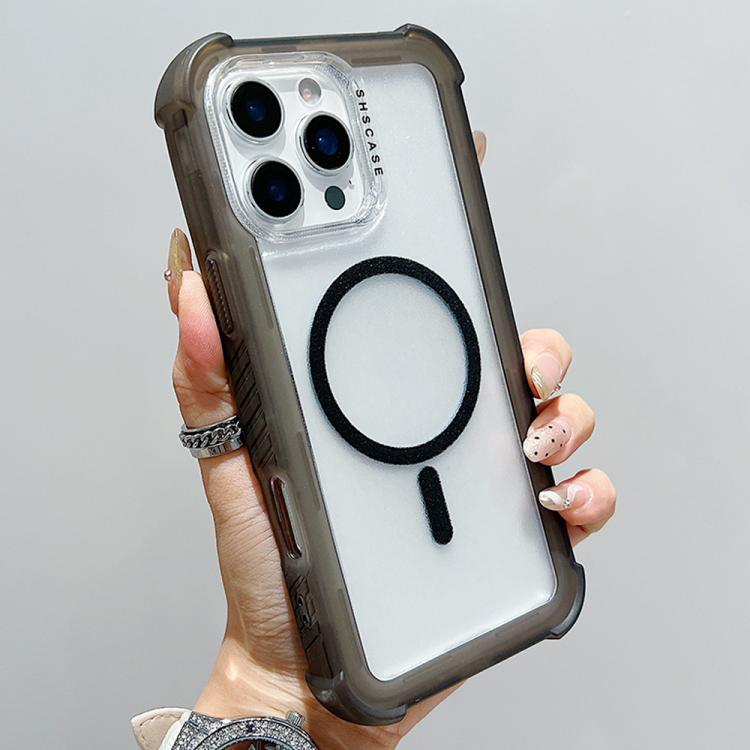 Capa de telemóvel híbrida em TPU mate transparente e PC 3 em 1 com MagSafe, para iPhone 17 Pro Max, para iPhone 17 Pro, para iPhone 17, para iPhone Air, para iPhone 16 Pro Max, para iPhone 16 Pro, para iPhone 16 Plus, para iPhone 16