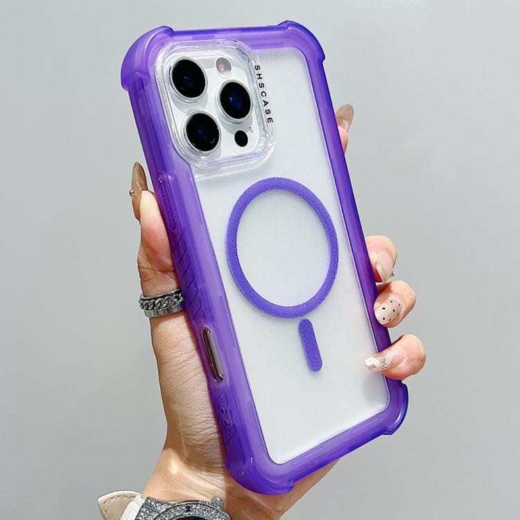 Capa de telemóvel híbrida em TPU mate transparente e PC 3 em 1 com MagSafe, para iPhone 17 Pro Max, para iPhone 17 Pro, para iPhone 17, para iPhone Air, para iPhone 16 Pro Max, para iPhone 16 Pro, para iPhone 16 Plus, para iPhone 16