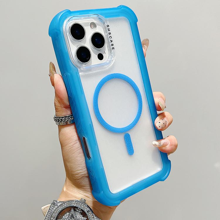 Capa de telemóvel híbrida em TPU mate transparente e PC 3 em 1 com MagSafe, para iPhone 17 Pro Max, para iPhone 17 Pro, para iPhone 17, para iPhone Air, para iPhone 16 Pro Max, para iPhone 16 Pro, para iPhone 16 Plus, para iPhone 16