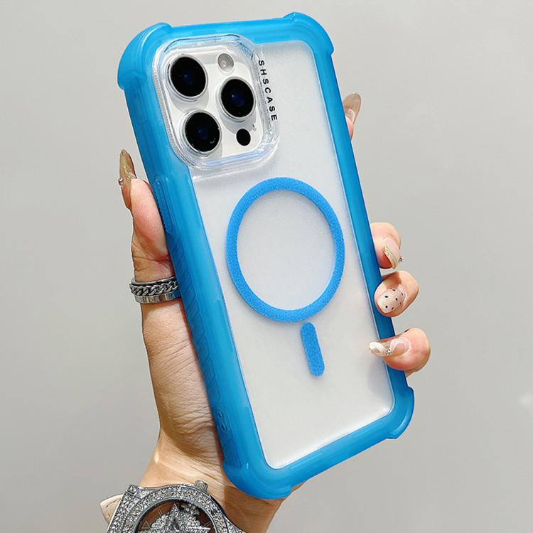 Capa de telemóvel híbrida em TPU mate transparente e PC 3 em 1 com MagSafe, para iPhone 15 Pro Max, para iPhone 15 Pro, para iPhone 15 Plus, para iPhone 15, para iPhone 14 Plus, para iPhone 14, para iPhone 14 Pro, para iPhone 14 Pro Max