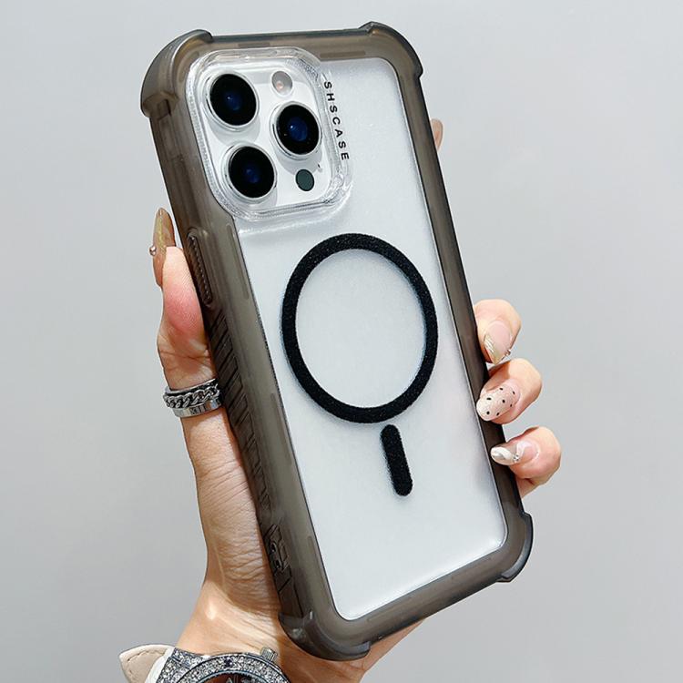 Capa de telemóvel híbrida em TPU mate transparente e PC 3 em 1 com MagSafe, para iPhone 15 Pro Max, para iPhone 15 Pro, para iPhone 15 Plus, para iPhone 15, para iPhone 14 Plus, para iPhone 14, para iPhone 14 Pro, para iPhone 14 Pro Max