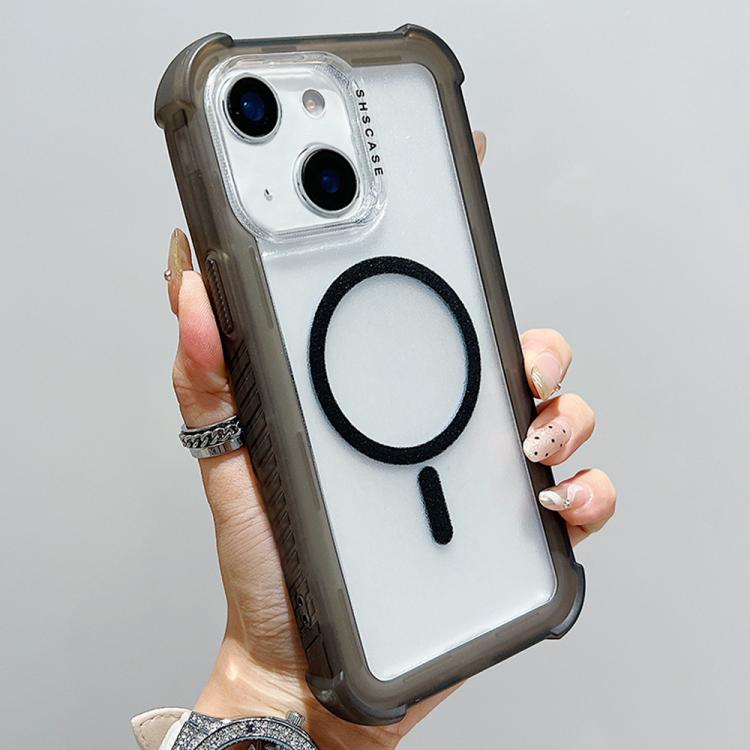 Capa de telemóvel híbrida em TPU mate transparente e PC 3 em 1 com MagSafe, para iPhone 15 Pro Max, para iPhone 15 Pro, para iPhone 15 Plus, para iPhone 15, para iPhone 14 Plus, para iPhone 14, para iPhone 14 Pro, para iPhone 14 Pro Max