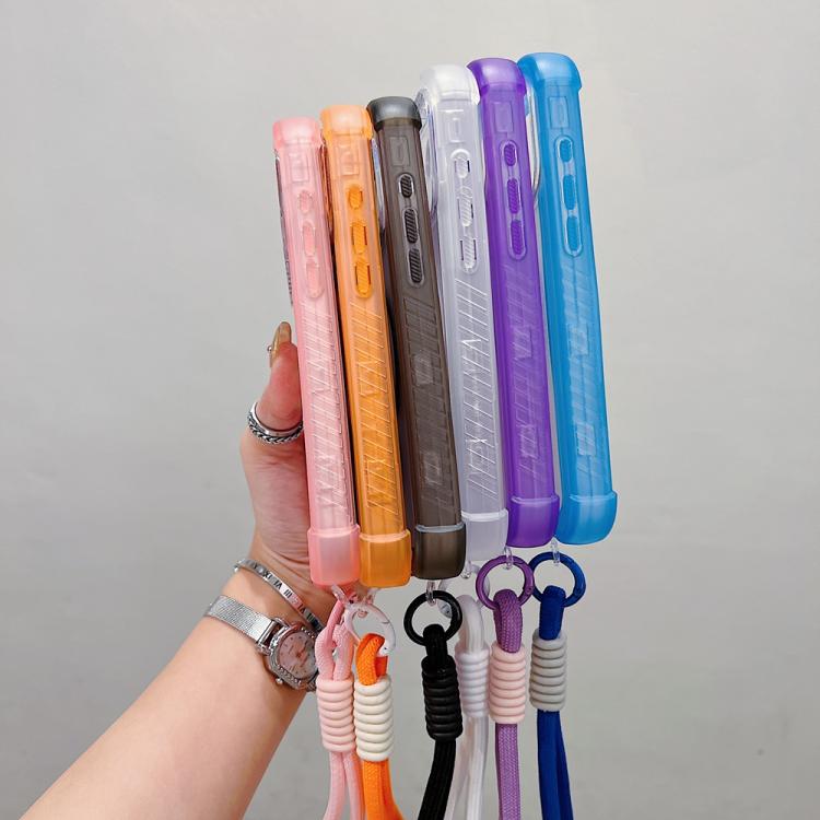 Capa de Telemóvel Híbrida TPU PC Transparente Mate 3 em 1 MagSafe com Alça de Pulso, Para iPhone 13 Pro Max, Para iPhone 13 Pro, Para iPhone 13, Para iPhone 12 Pro Max
