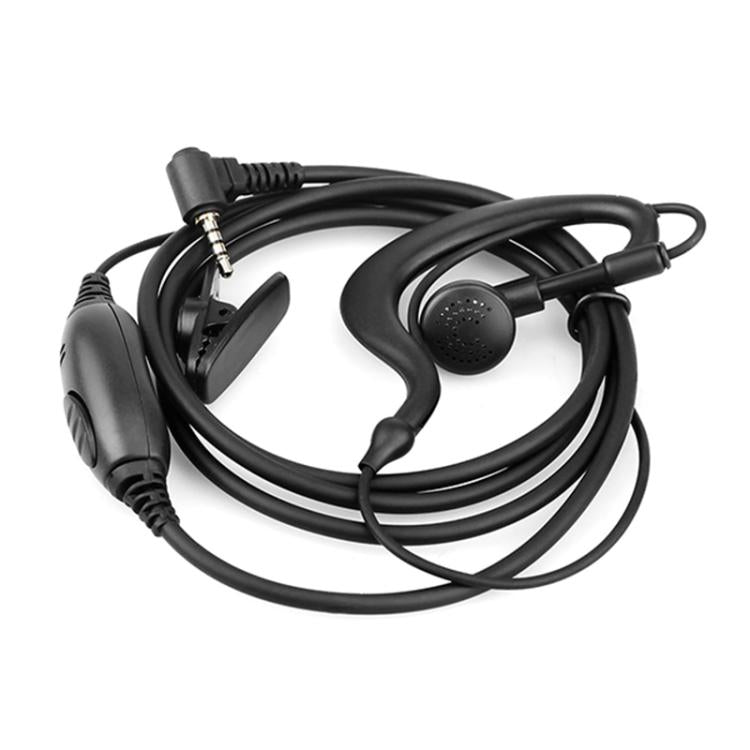 Auricular com Microfone para Walkie-talkie RETEVIS EE090Z 1 Pin para RETEVIS RT20, EE090Z