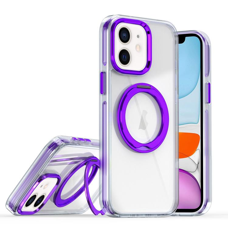 Capa de telemóvel com suporte magnético rotativo 360 graus, para iPhone 12 Pro Max, para iPhone 11