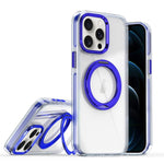 Capa de telemóvel com suporte magnético rotativo 360 graus, para iPhone 12 Pro Max, para iPhone 11