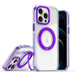 Capa de telemóvel com suporte magnético rotativo 360 graus, para iPhone 12 Pro Max, para iPhone 11