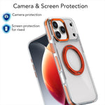 Capa de telemóvel com suporte magnético rotativo 360 graus, para iPhone 12 Pro Max, para iPhone 11
