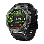 YK15 Relógio inteligente desportivo GPS com chamada Bluetooth e ecrã redondo de 1,46 polegadas