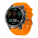 YK15 Relógio inteligente desportivo GPS com chamada Bluetooth e ecrã redondo de 1,46 polegadas