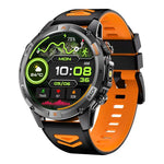 YK15 Relógio inteligente desportivo GPS com chamada Bluetooth e ecrã redondo de 1,46 polegadas