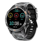 YK15 Relógio inteligente desportivo GPS com chamada Bluetooth e ecrã redondo de 1,46 polegadas