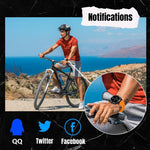YK15 Relógio inteligente desportivo GPS com chamada Bluetooth e ecrã redondo de 1,46 polegadas