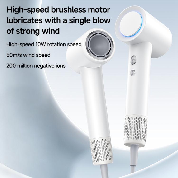 Secador de Cabelo Elétrico de Alta Velocidade Yesido MG22 1500W, Plugue UE, Plugue Reino Unido
