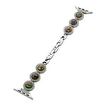 Correia de Relógio em Metal com Joias de Diamante Brilhante xDfind, Para Apple Watch 42 / 44 / 45 / 46 / 49mm, Para Apple Watch 38 / 40 / 41 / S11 42mm