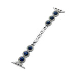 Correia de Relógio em Metal com Joias de Diamante Brilhante xDfind, Para Apple Watch 42 / 44 / 45 / 46 / 49mm, Para Apple Watch 38 / 40 / 41 / S11 42mm