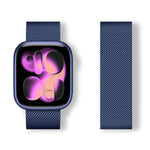 Correia de Relógio em Aço Inoxidável Magnética com Loop Milanesa xDfind, Para Apple Watch 42 / 44 / 45 / 46 / 49mm, Para Apple Watch 38 / 40 / 41 / S11 42mm