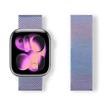 Correia de Relógio em Aço Inoxidável Magnética com Loop Milanesa xDfind, Para Apple Watch 42 / 44 / 45 / 46 / 49mm, Para Apple Watch 38 / 40 / 41 / S11 42mm