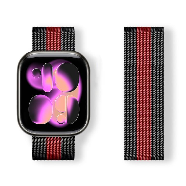 Correia de Relógio em Aço Inoxidável Magnética com Loop Milanesa xDfind, Para Apple Watch 42 / 44 / 45 / 46 / 49mm, Para Apple Watch 38 / 40 / 41 / S11 42mm