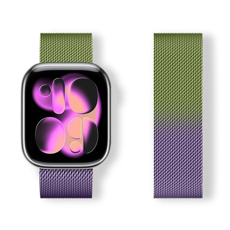 Correia de Relógio em Aço Inoxidável Magnética com Loop Milanesa xDfind, Para Apple Watch 42 / 44 / 45 / 46 / 49mm, Para Apple Watch 38 / 40 / 41 / S11 42mm