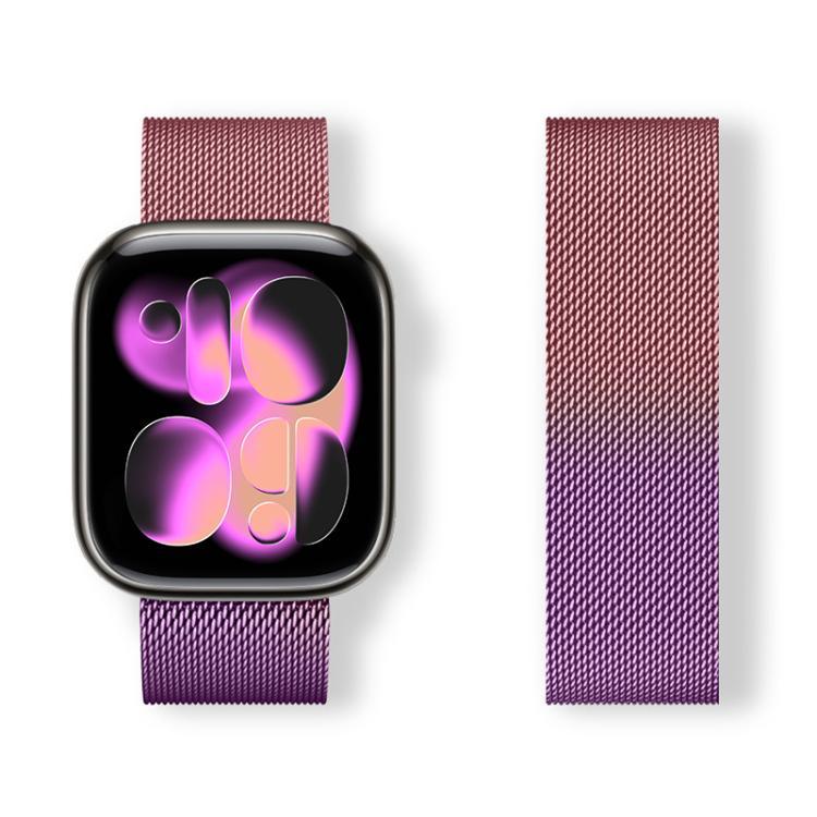 Correia de Relógio em Aço Inoxidável Magnética com Loop Milanesa xDfind, Para Apple Watch 42 / 44 / 45 / 46 / 49mm, Para Apple Watch 38 / 40 / 41 / S11 42mm