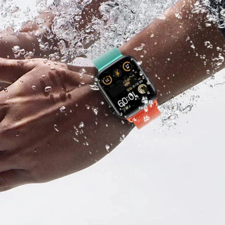 Correia de Relógio em Aço Inoxidável Magnética com Loop Milanesa xDfind, Para Apple Watch 42 / 44 / 45 / 46 / 49mm, Para Apple Watch 38 / 40 / 41 / S11 42mm