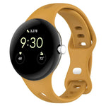 Correia de Relógio de Silicone com Fivela Borboleta de Cintura Pequena xDfind, Para Google Pixel Watch 4 / 3 / 2 / 1 41mm