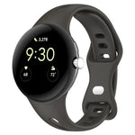 Correia de Relógio de Silicone com Fivela Borboleta de Cintura Pequena xDfind, Para Google Pixel Watch 4 / 3 / 2 / 1 41mm