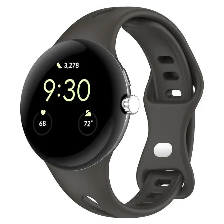 Correia de Relógio de Silicone com Fivela Borboleta de Cintura Pequena xDfind, Para Google Pixel Watch 4 / 3 / 2 / 1 41mm