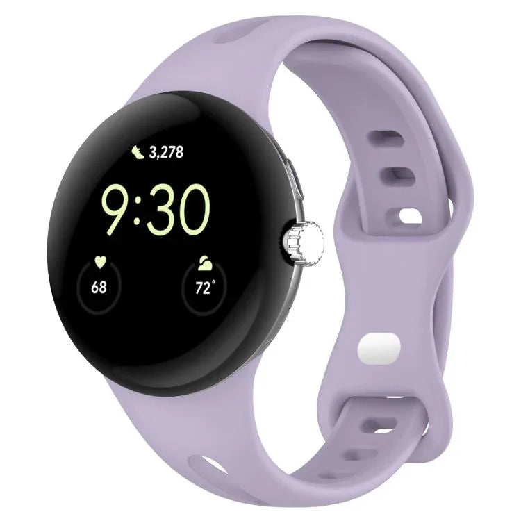 Correia de Relógio de Silicone com Fivela Borboleta de Cintura Pequena xDfind, Para Google Pixel Watch 4 / 3 / 2 / 1 41mm