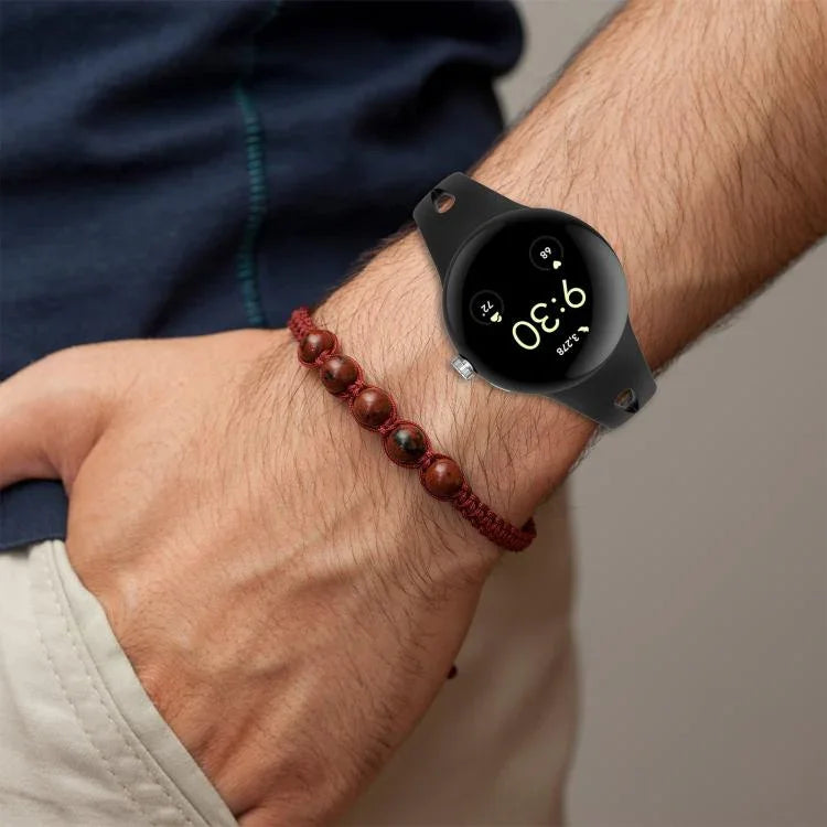 Correia de Relógio de Silicone com Fivela Borboleta de Cintura Pequena xDfind, Para Google Pixel Watch 4 / 3 / 2 / 1 41mm