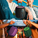 Altifalante Bluetooth Mini HOPESTAR P90 15W Outdoor IPX6 à Prova de Água