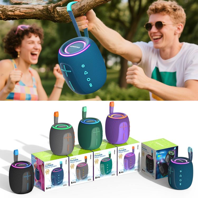 Altifalante Bluetooth Mini HOPESTAR P90 15W Outdoor IPX6 à Prova de Água