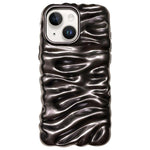 Cream Texture Electroplating TPU Full Coverage Phone Case, For iPhone 15 Plus, For iPhone 15, For iPhone 14 Plus, For iPhone 14